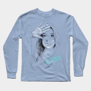 Portrait Long Sleeve T-Shirt